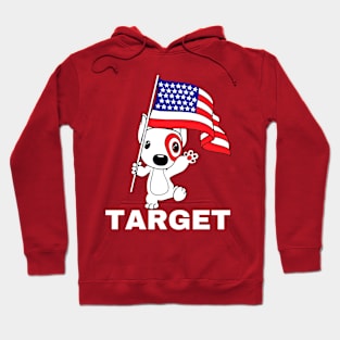 American Flag Dog Team Member Hoodie